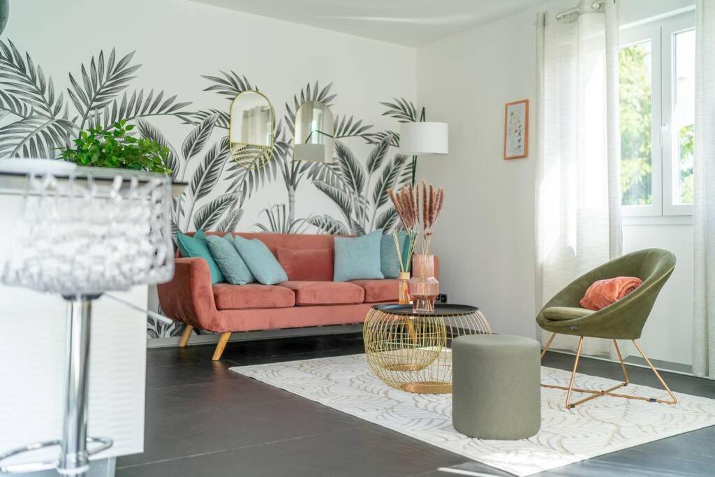 La Villetta S Riedisheim - Appartement De Standing Eksteriør bilde