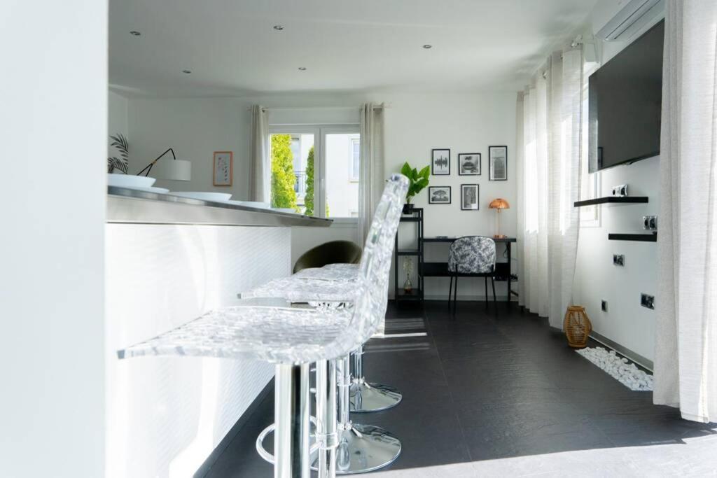 La Villetta S Riedisheim - Appartement De Standing Eksteriør bilde